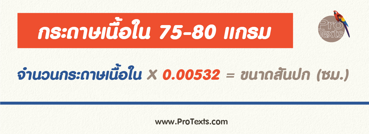 สูตรและโปรแกรมคำนวนสันปกหนังสือ-02